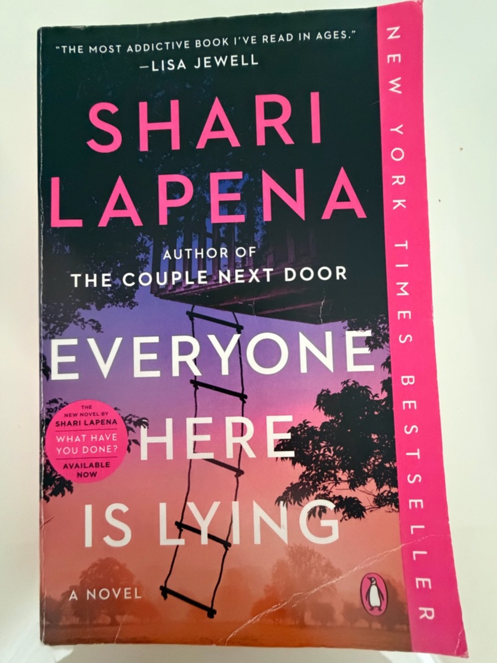 SHARI LAPENA Everyone here is lying